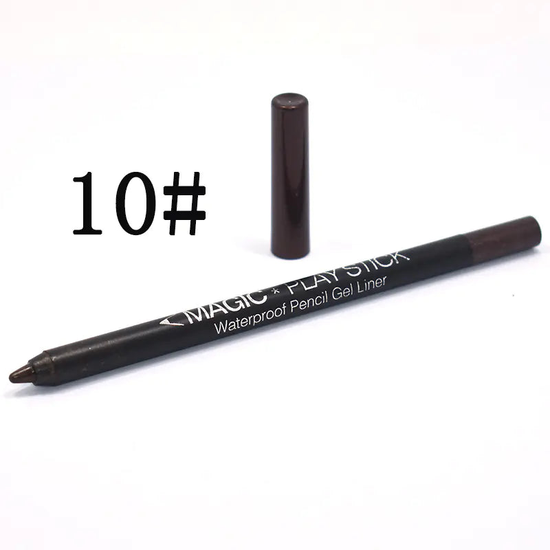 12-Color Pearl Eyeliner Pencil for Stunning Eyes
