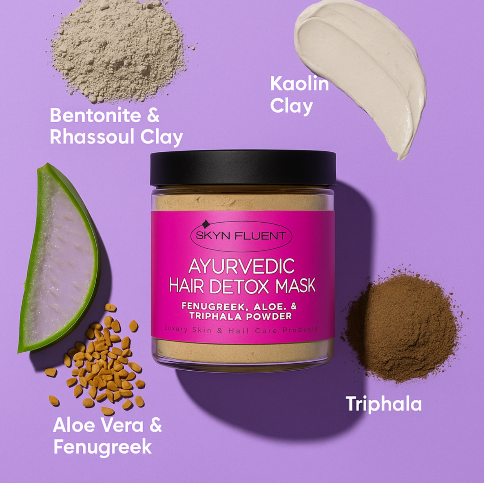 Ayurvedic Hair Detox Mask | Deep Scalp Cleanse & Growth Reset-1