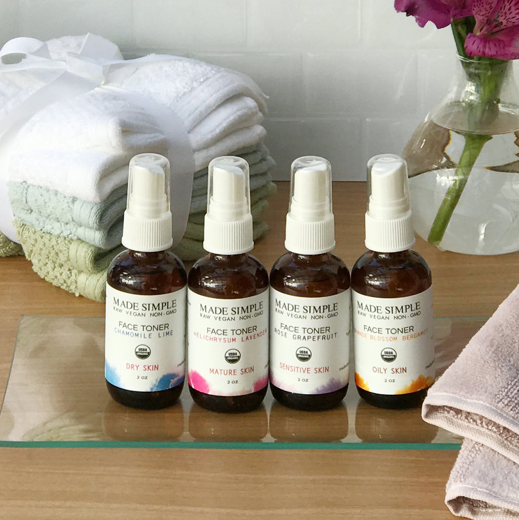 Rose Grapefruit Face Toner for Sensitive Skin - Certified Organic, Vegan & Cruelty-free-9